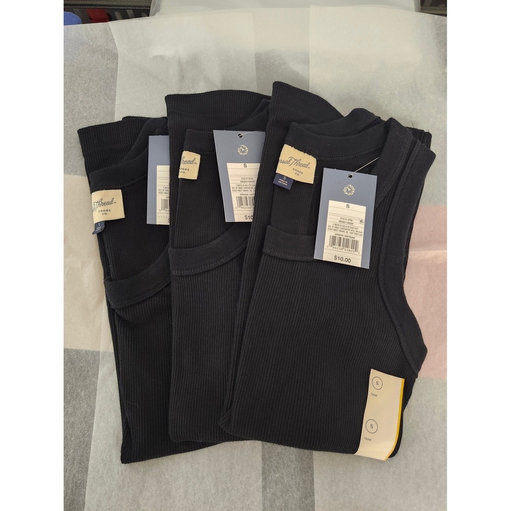 Bundle-Universal Thread Black Ribbed Muscle Tank - Women's - Picture 2 of 7
